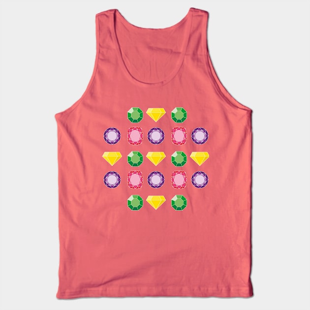 pattern gems Tank Top by tetiana12.art